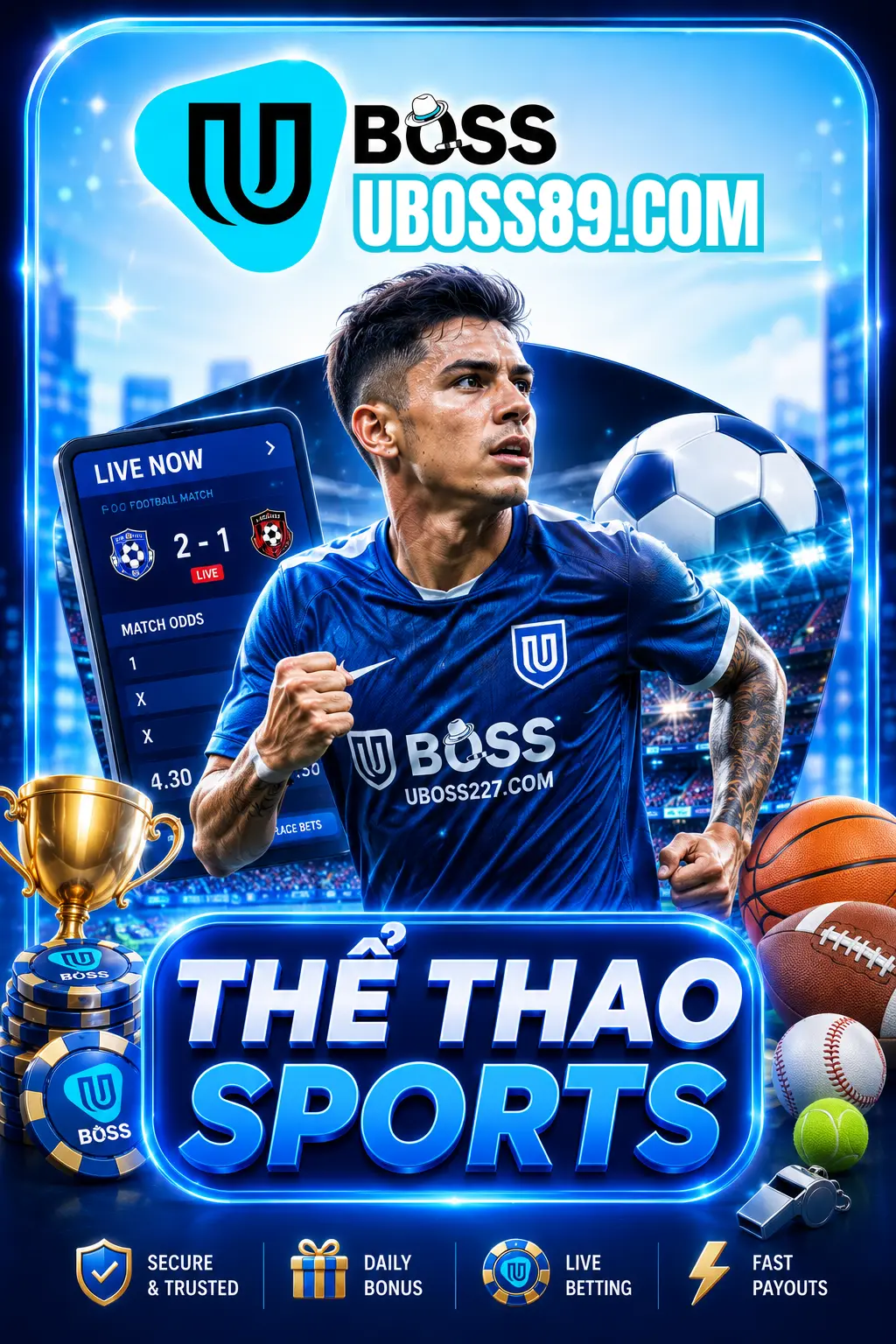 Ảnh 2 Sảnh trò chơi hấp dẫn tại UBOSS